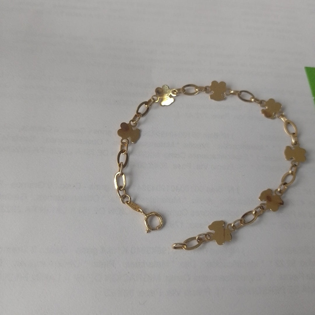 PULSERA ORO 14 K 2.4 GRMS (SEMINUEVO)