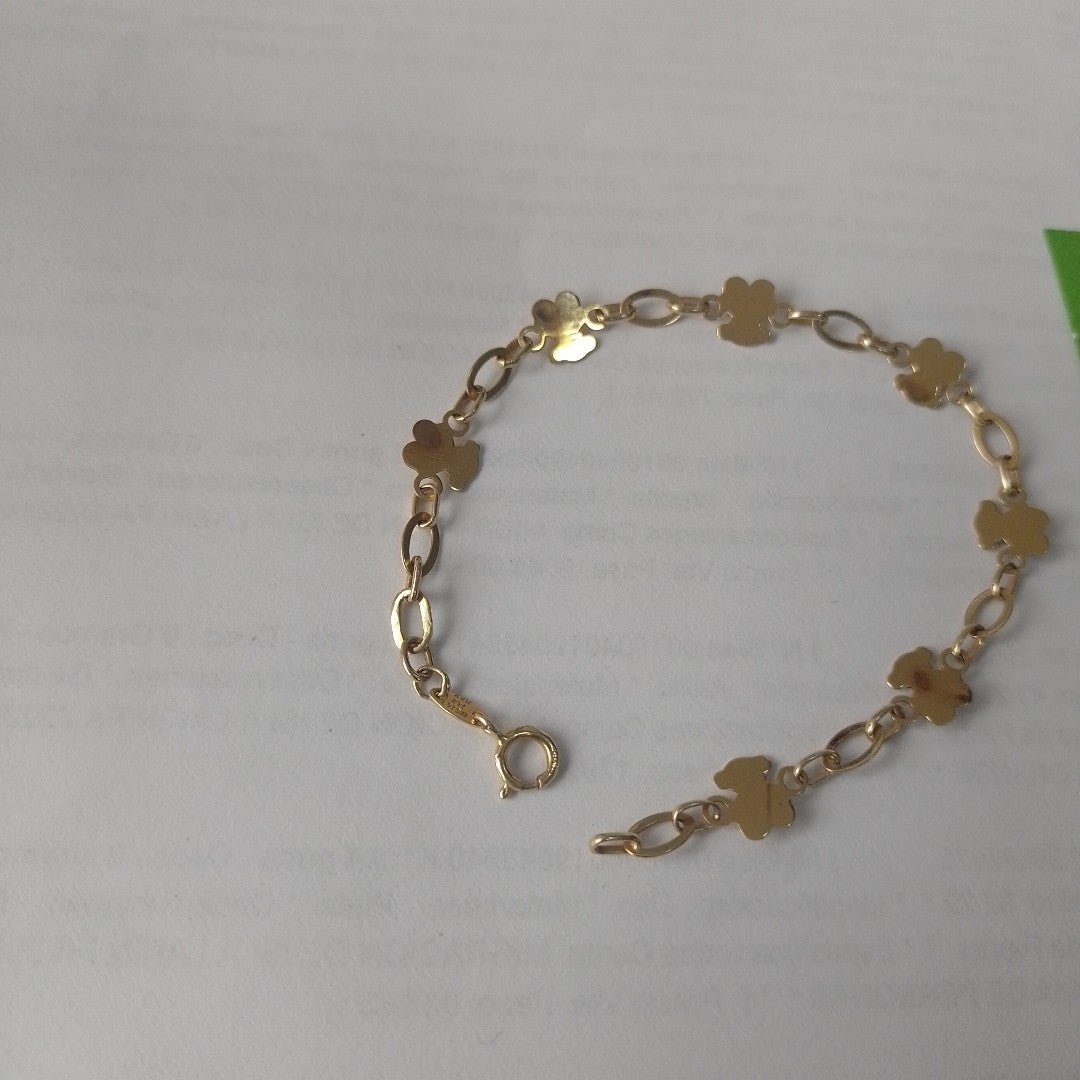 PULSERA ORO 14 K 2.4 GRMS (SEMINUEVO)