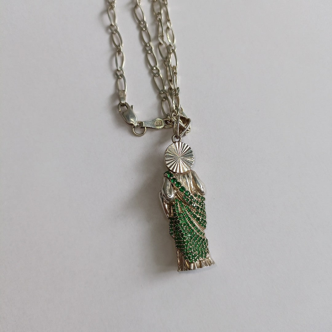 CADENA, DIJE PLATA 13.3 GRMS (SEMINUEVO)