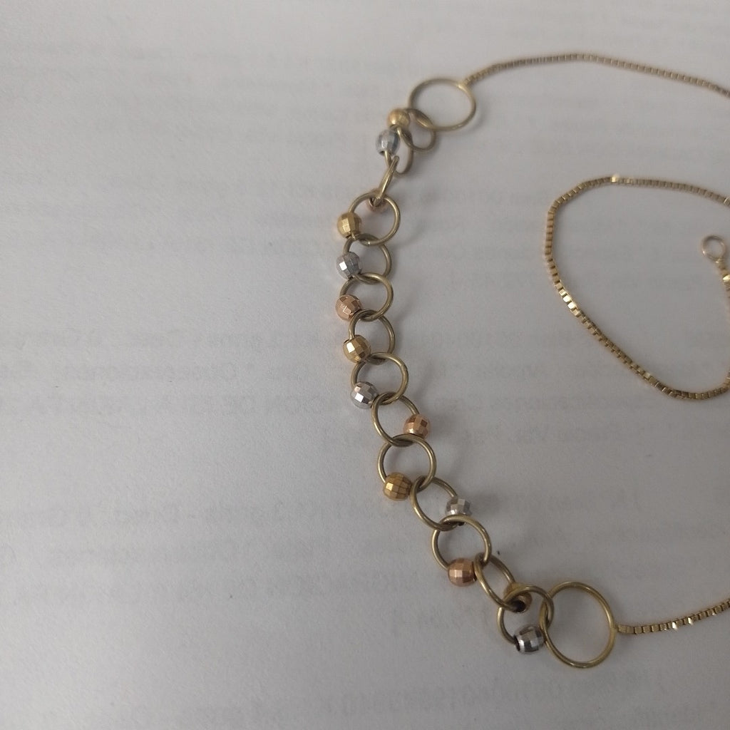 COLLAR ORO 14 K 3.7 GRMS (SEMINUEVO)