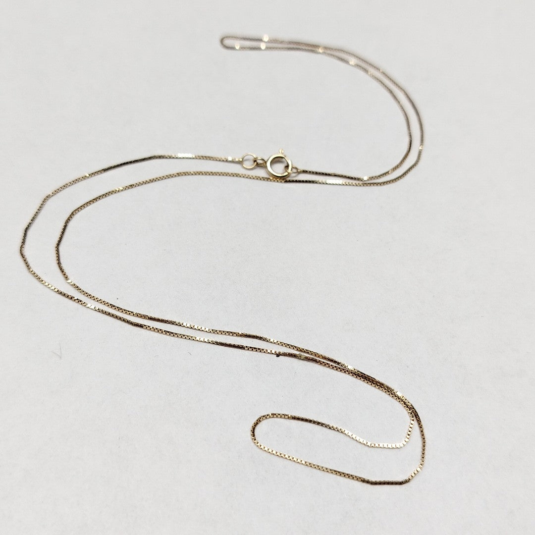 COLLAR ORO 14 K 0.6 GRMS (SEMINUEVO)