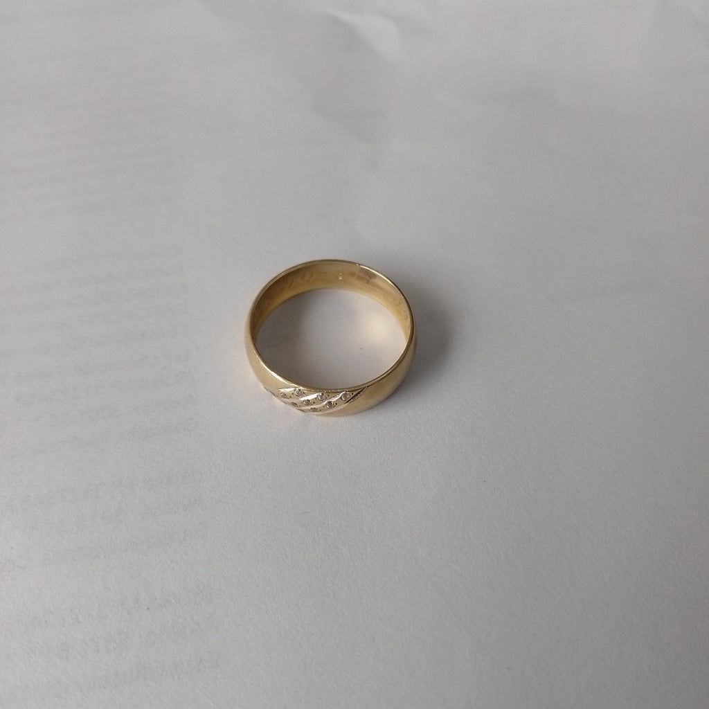 ARGOLLA ORO 14 K 3 GRMS (SEMINUEVO)