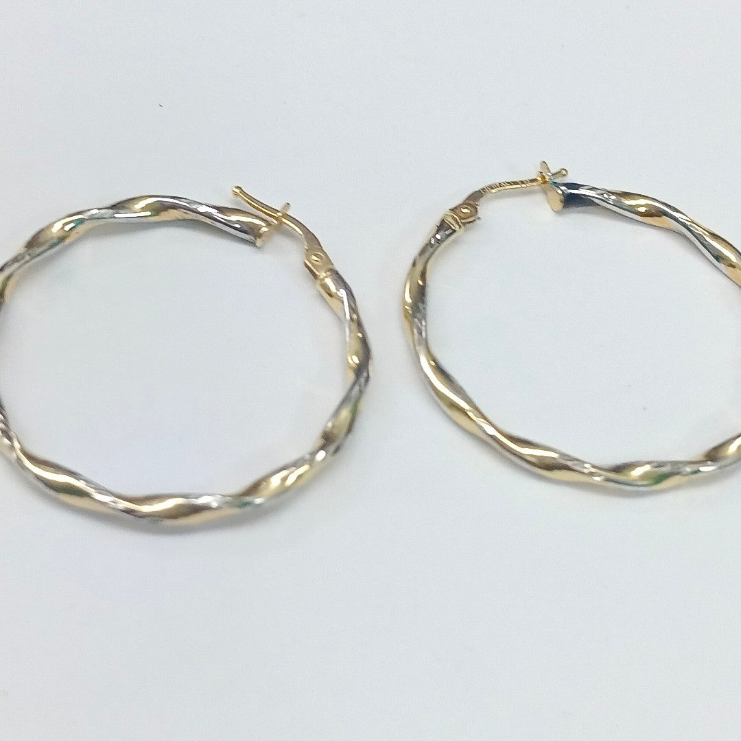 ARRACADAS PAR ORO 14 K 2 GRMS (SEMINUEVO)