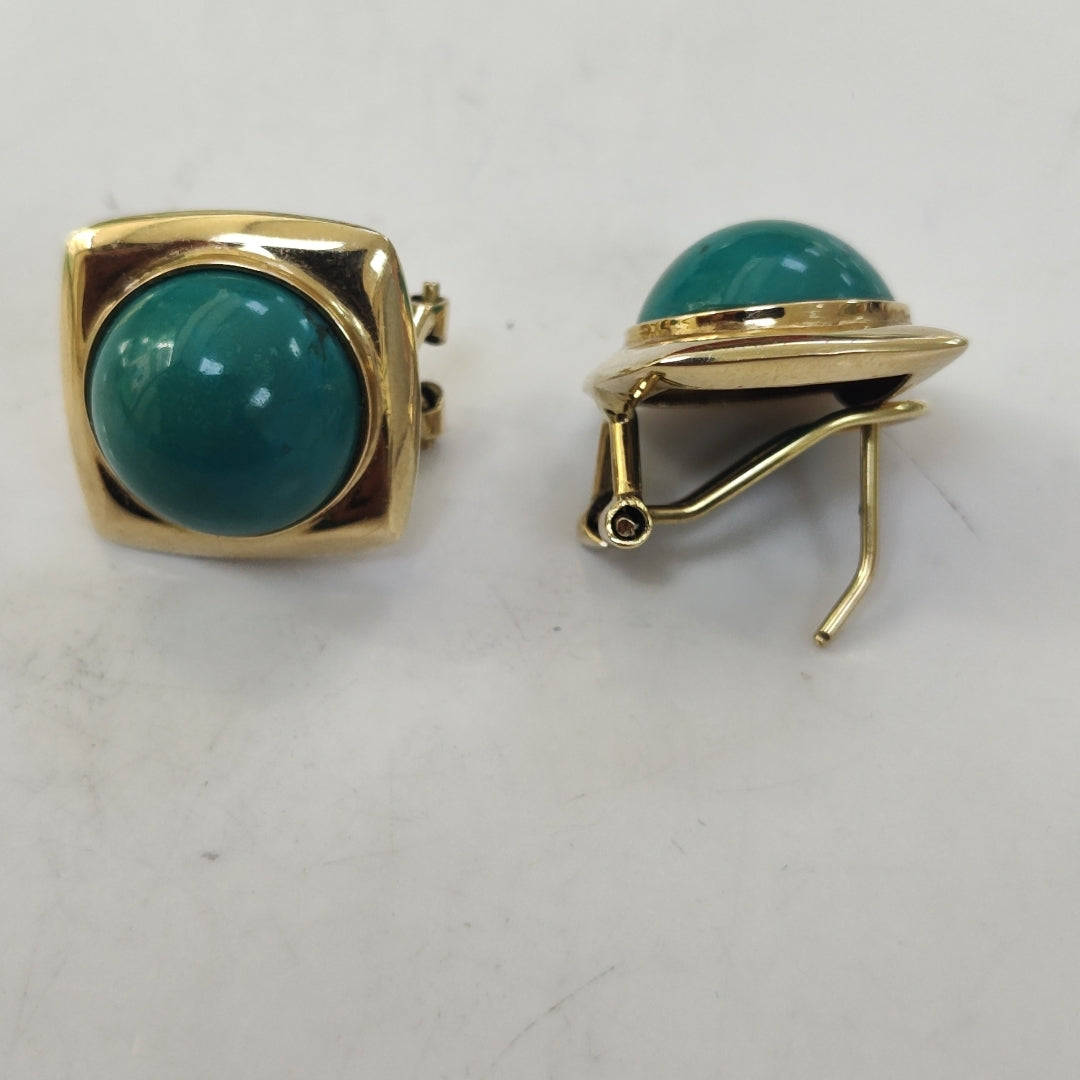 ARETES PAR ORO 14 K 5.4 GRMS (SEMINUEVO)