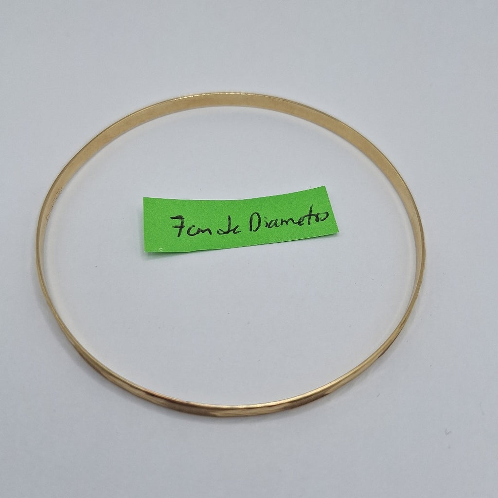 PULSERA RIGIDA ORO 14 K 6 GRMS (SEMINUEVO)