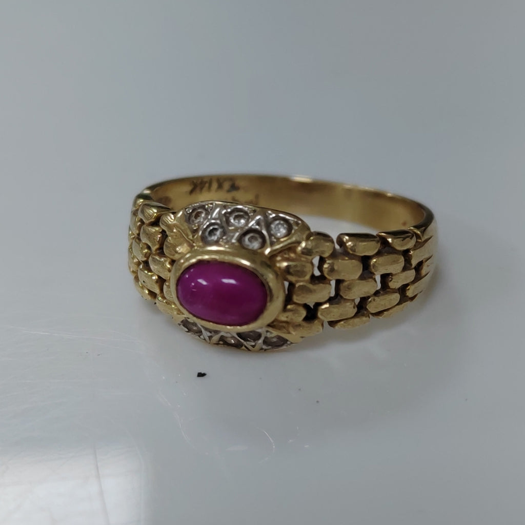 ANILLO ORO 14 K 3,70 GRMS (SEMINUEVO)