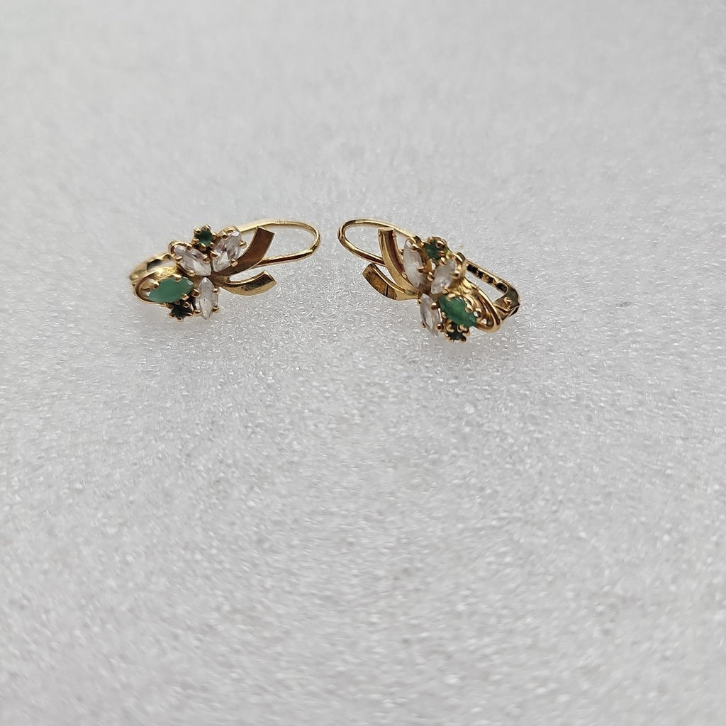 ARETES PAR ORO 14 K 3.1 GRMS (SEMINUEVO)