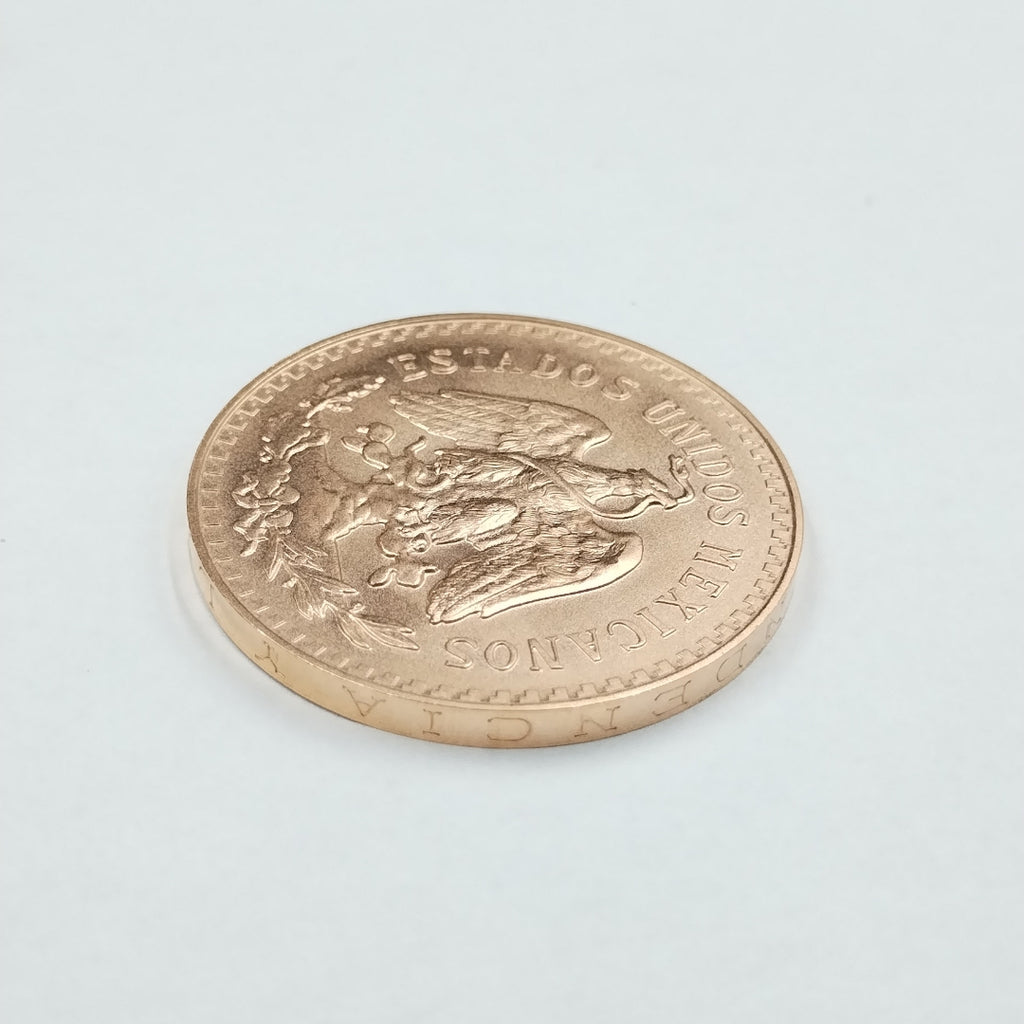 K1 41.6 GRMS 21 K IDENTIFICACIÓN MONEDA NOMINATIVA MONEDAS PESOS 50 PESOS (SEMINUEVO)