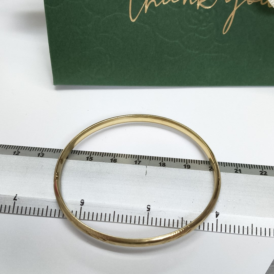 PULSERA RIGIDA ORO 14 K 5,00 GRMS (SEMINUEVO)