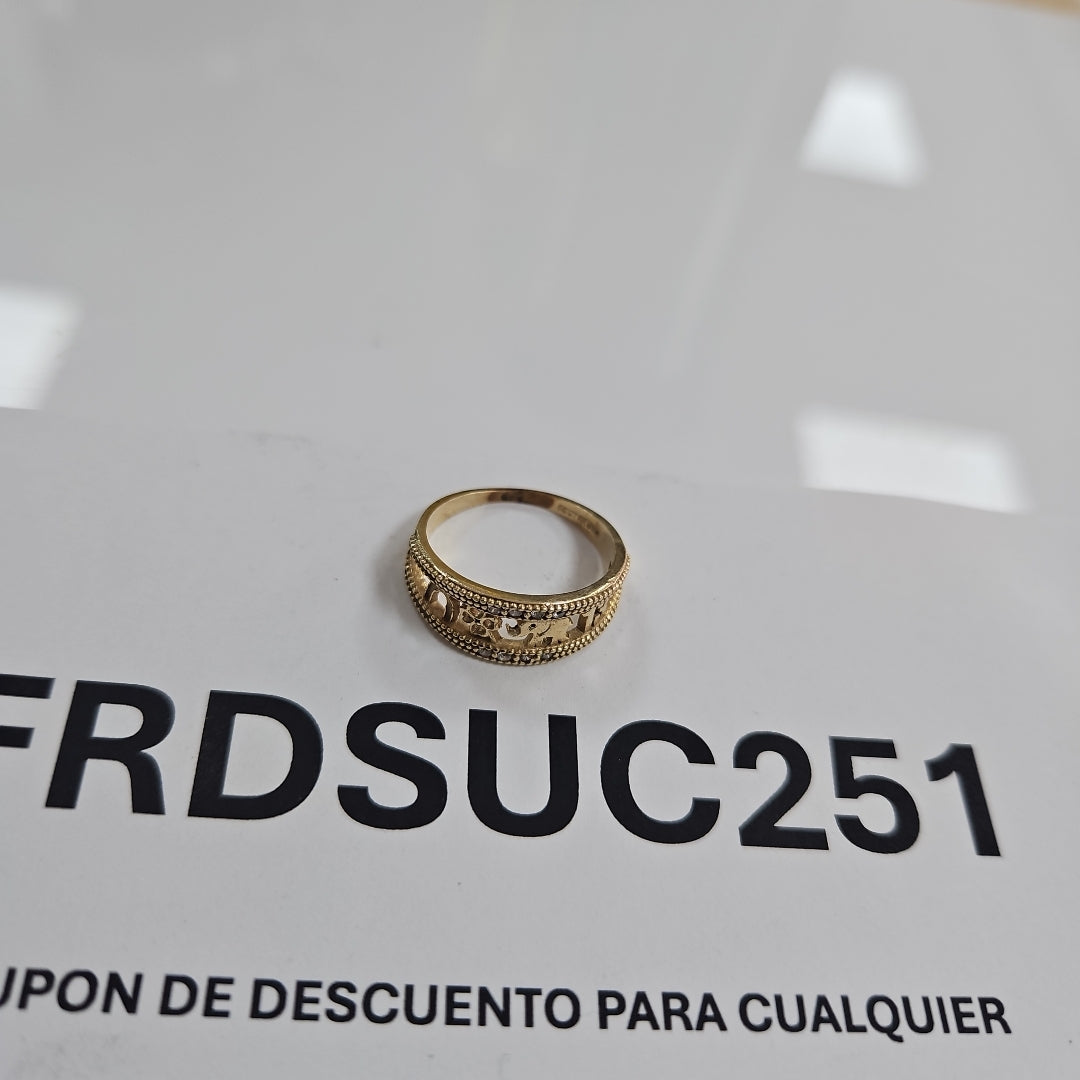 ANILLITO ORO 14 K 3 GRMS (SEMINUEVO)