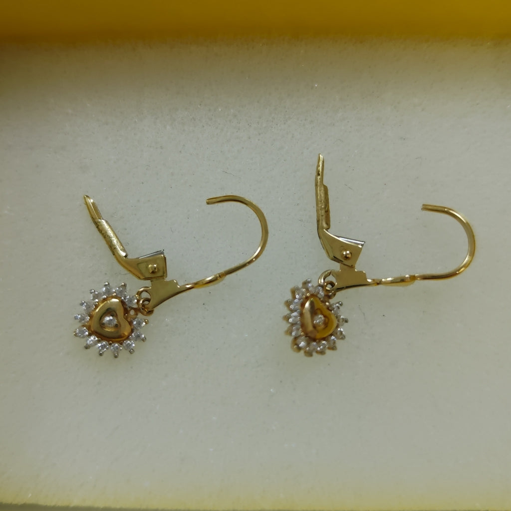 BROQUELES ORO 14K 2.1 (NUEVO)
