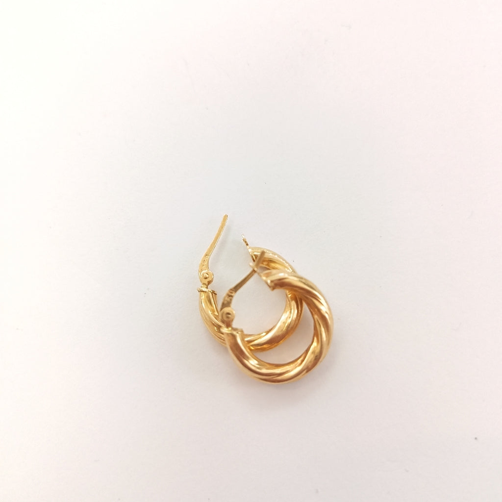 ARRACADAS PAR ORO 18 K 1,70 GRMS (SEMINUEVO)