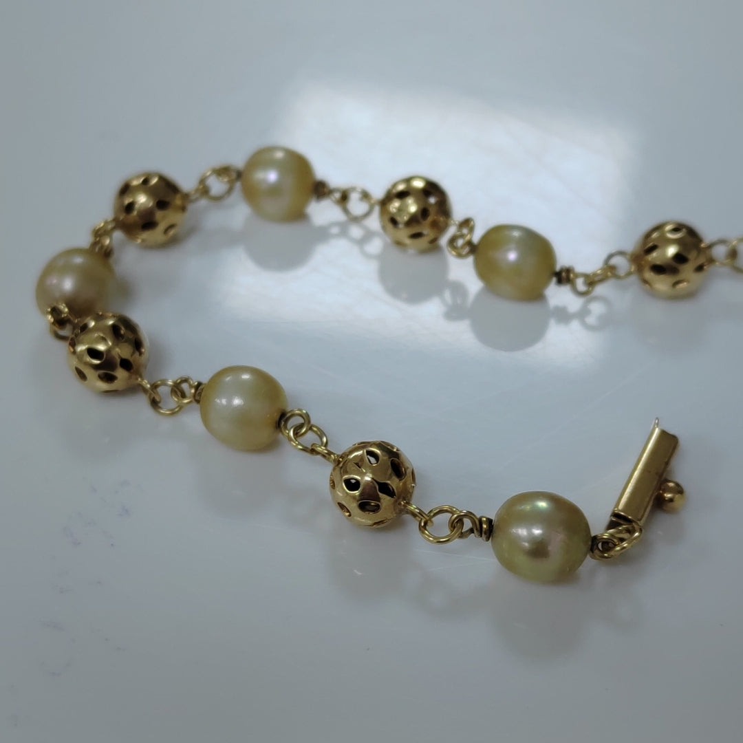 PULSERA ORO 14 K 7,00 GRMS (SEMINUEVO)
