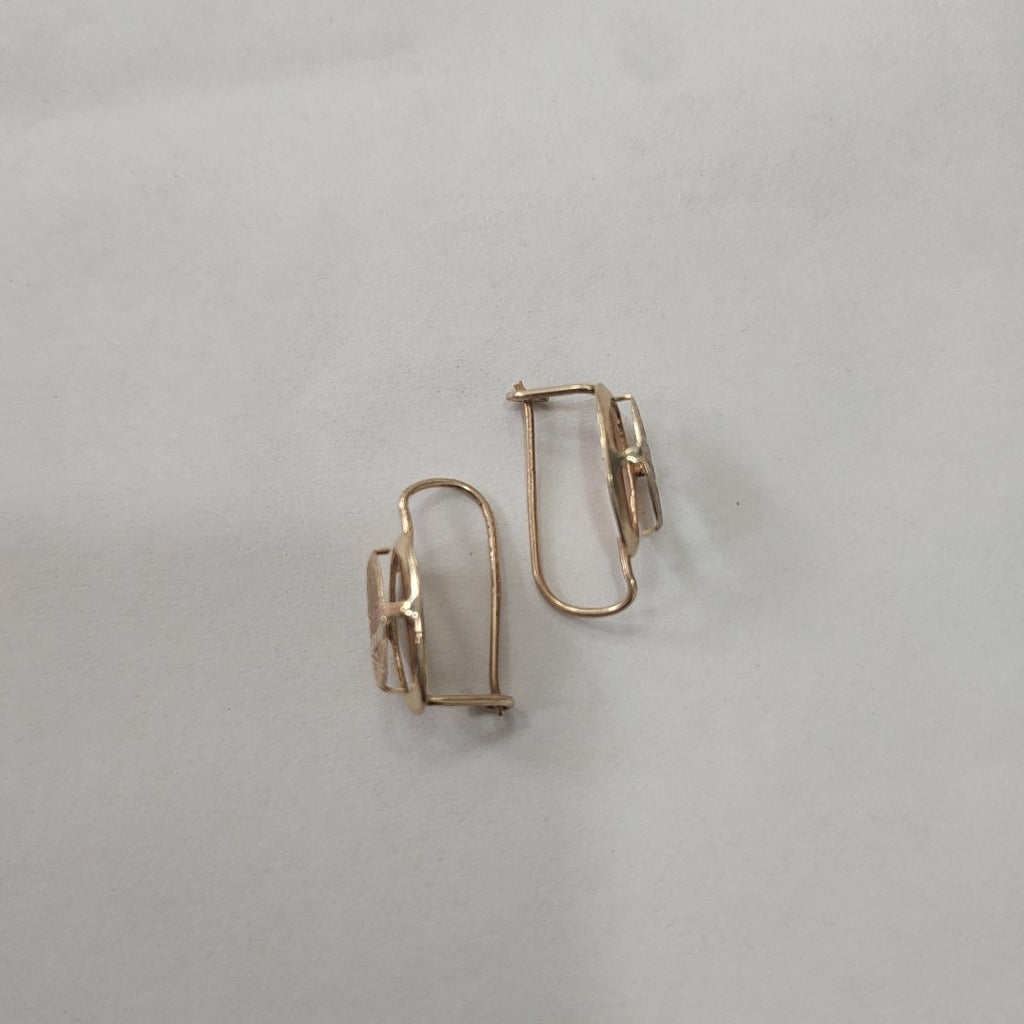 ARETES PAR ORO 10 K 1.6 GRMS (SEMINUEVO)