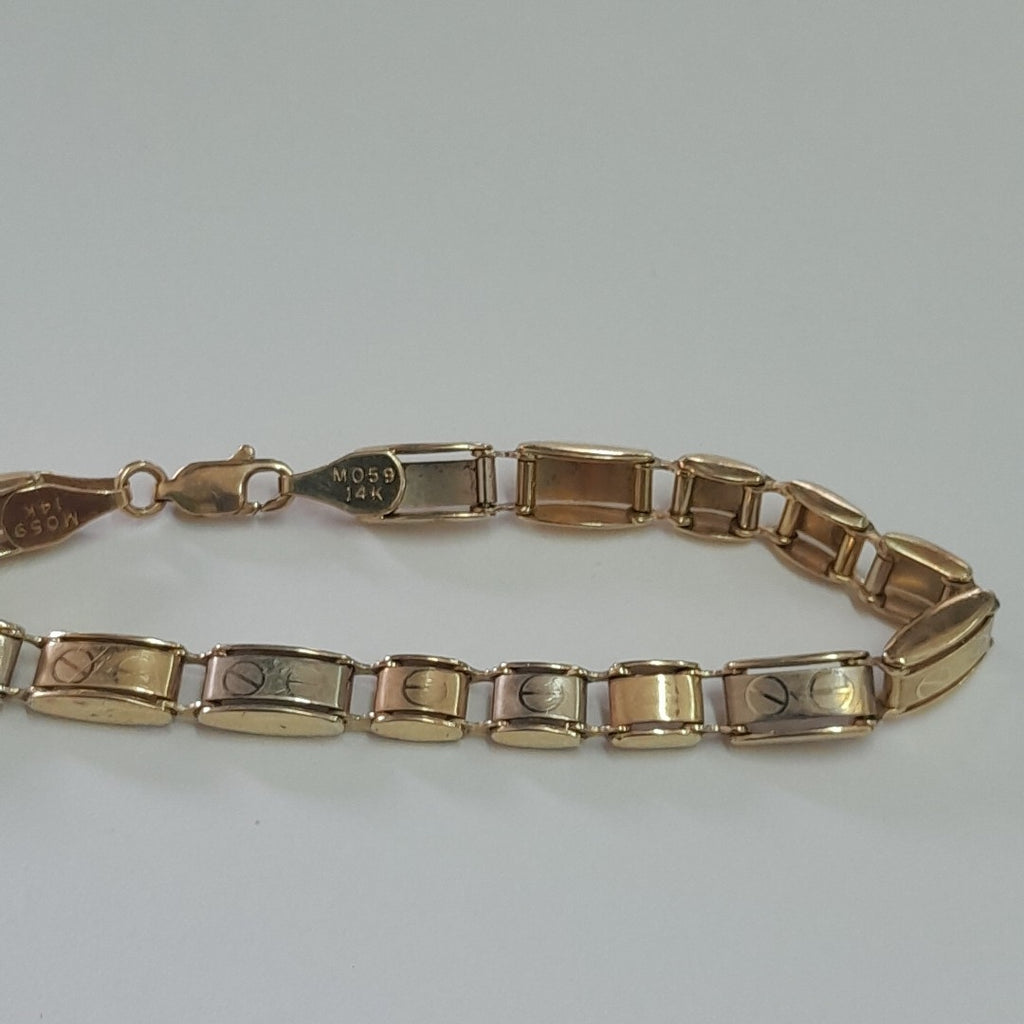 PULSERA ORO 14 K 8.8 GRMS (SEMINUEVO)