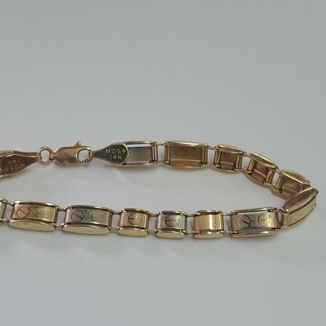PULSERA ORO 14 K 8.8 GRMS (SEMINUEVO)