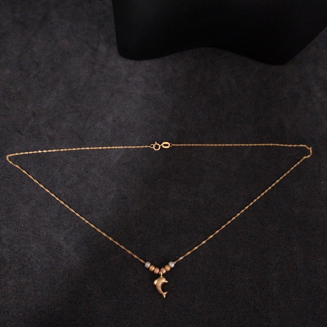 CADENA ORO, ORO COMBINADO 14 K 1.4 GRMS (SEMINUEVO)