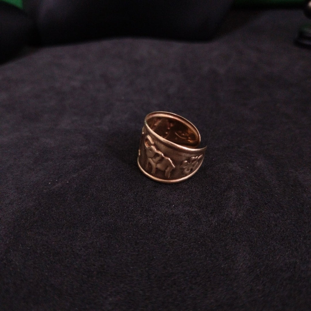 ANILLO ORO 10 K 2,50 GRMS (SEMINUEVO)