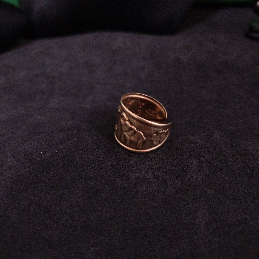 ANILLO ORO 10 K 2,50 GRMS (SEMINUEVO)