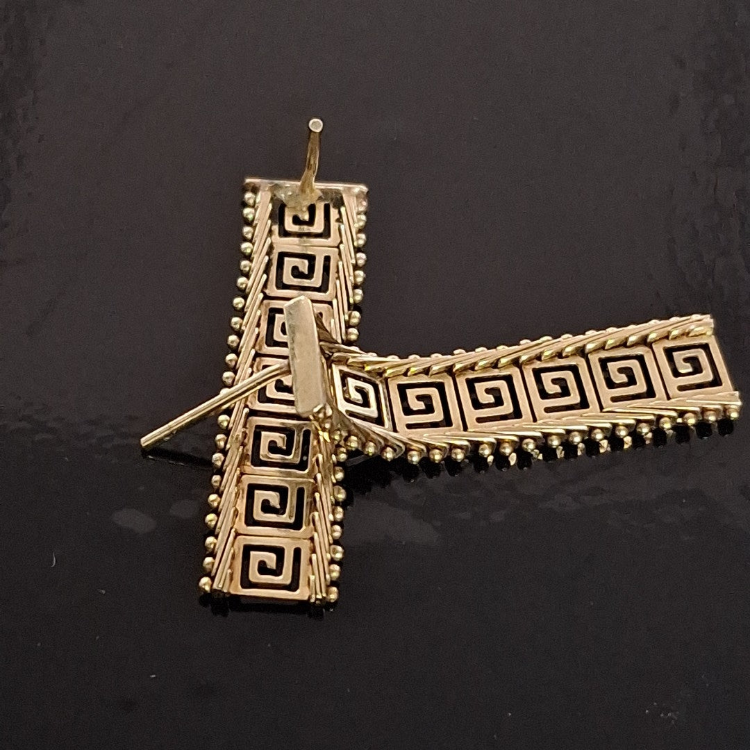 ARETES PAR ORO 10 K 2,30 GRMS (SEMINUEVO)