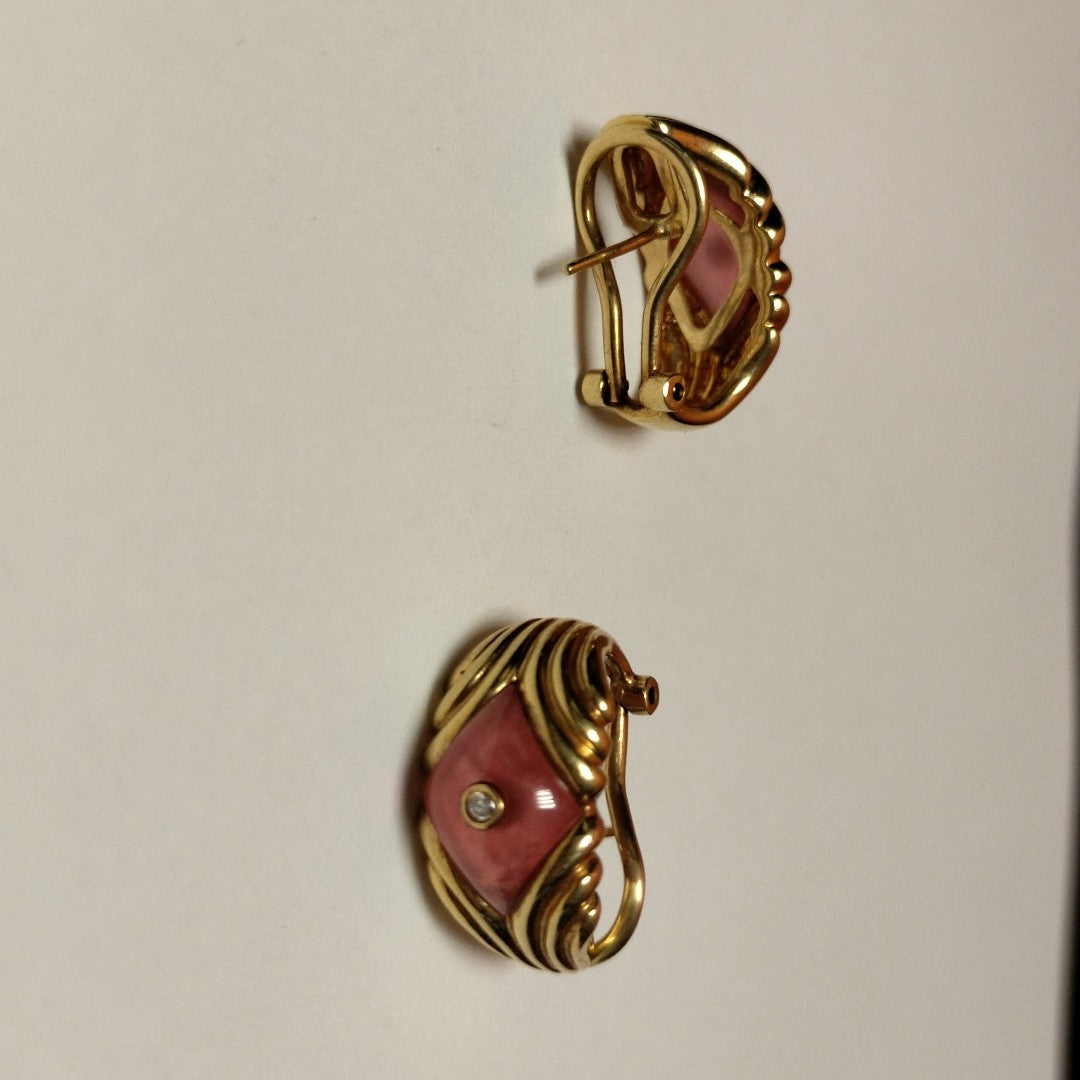 ARETES PAR ORO 18 K 10.7 GRMS (SEMINUEVO)