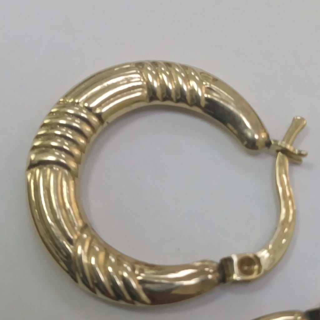 ARRACADAS PAR ORO 10 K 1,90 GRMS (SEMINUEVO)