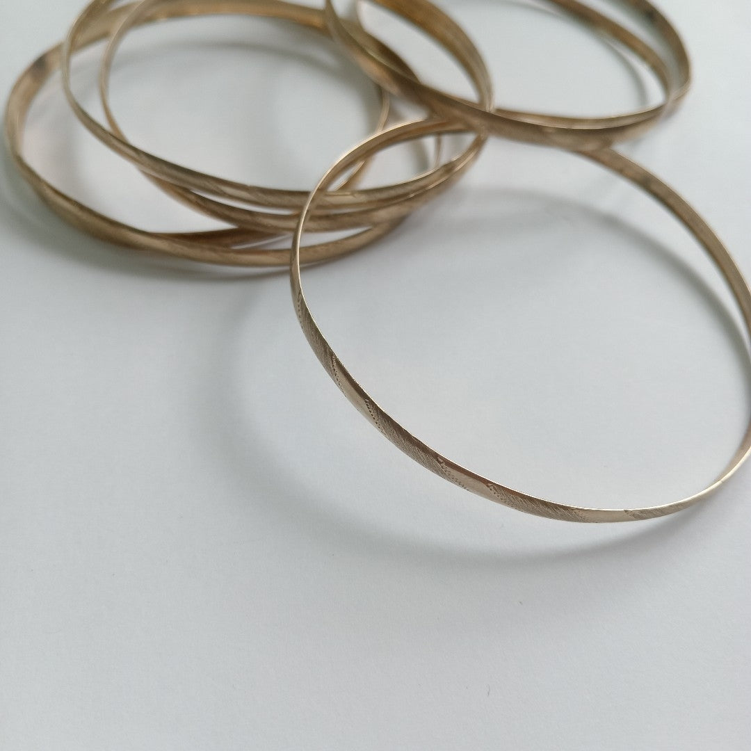 SEMANARIO DE PULSERAS ORO 10 K 20,30 GRMS (SEMINUEVO)