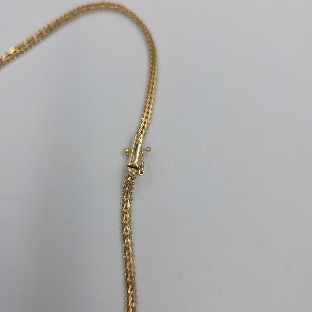 GARGANTILLA ORO 14 K 28.4 GRMS (SEMINUEVO)