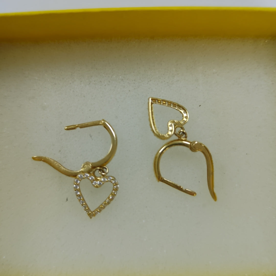 BROQUELES ORO 14K 1.8 (NUEVO)