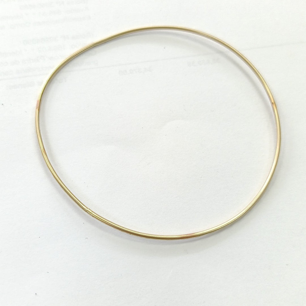 PULSERA RIGIDA ORO 10 K 2,10 GRMS (SEMINUEVO)