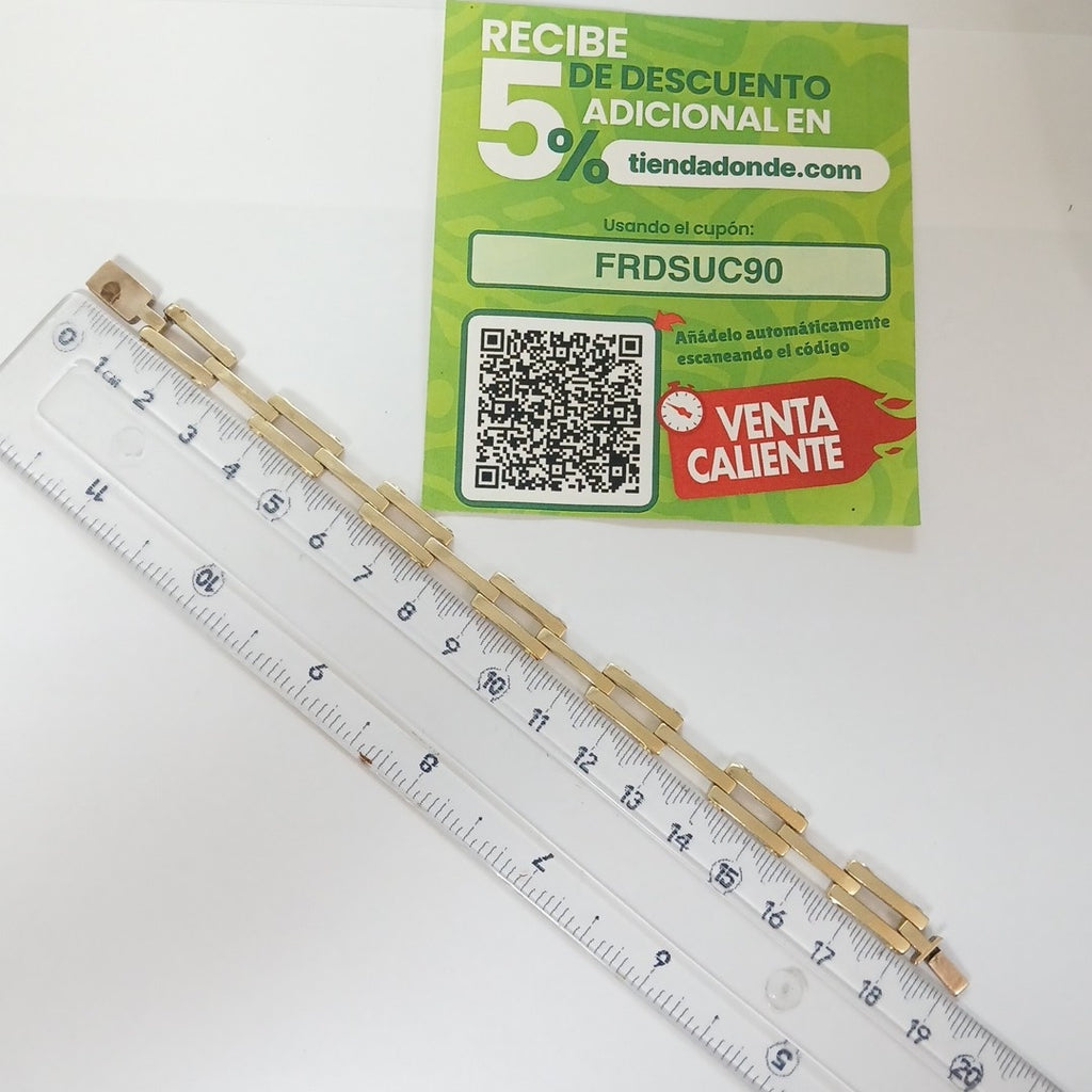 PULSERA ORO 10 K 12.2 GRMS (SEMINUEVO)