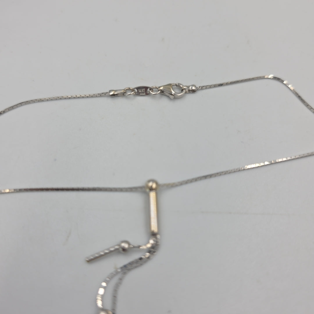 GARGANTILLA ORO, ORO BLANCO 14 K 4.7 GRMS (SEMINUEVO)