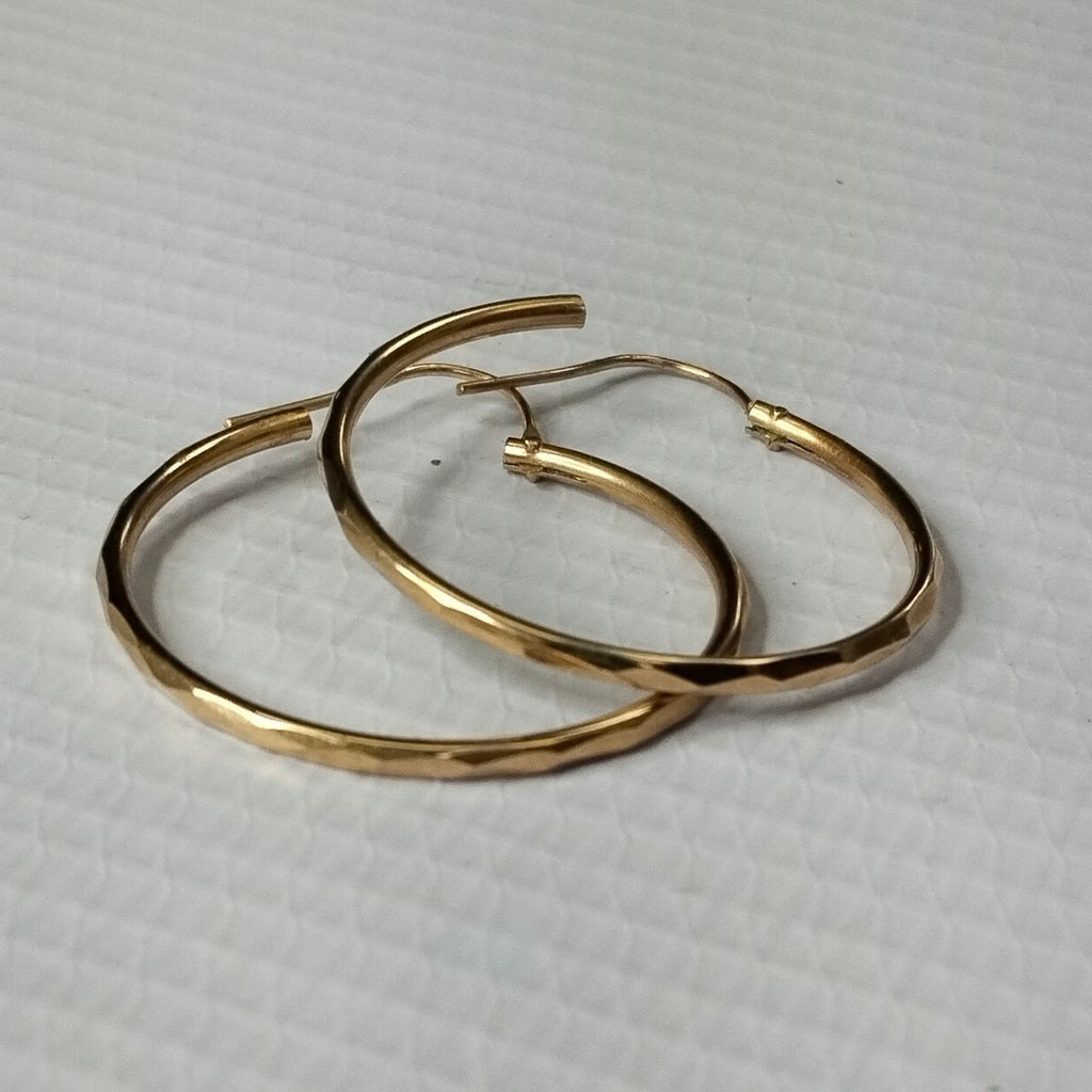 ARRACADAS PAR ORO 10 K 1.8 GRMS (SEMINUEVO)