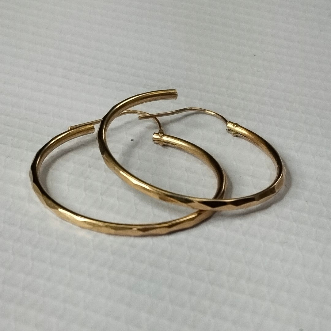 ARRACADAS PAR ORO 10 K 1.8 GRMS (SEMINUEVO)