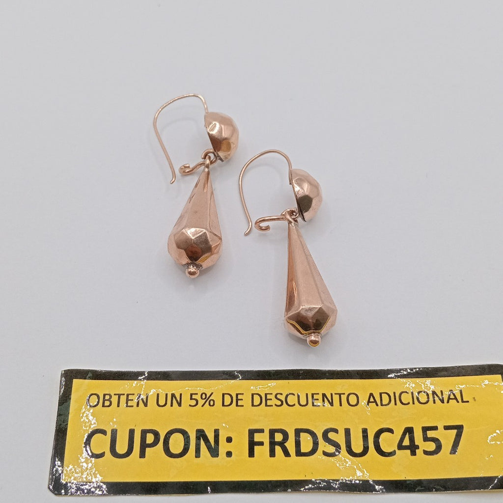 ARETES PAR ORO 8 K 4,60 GRMS (SEMINUEVO)