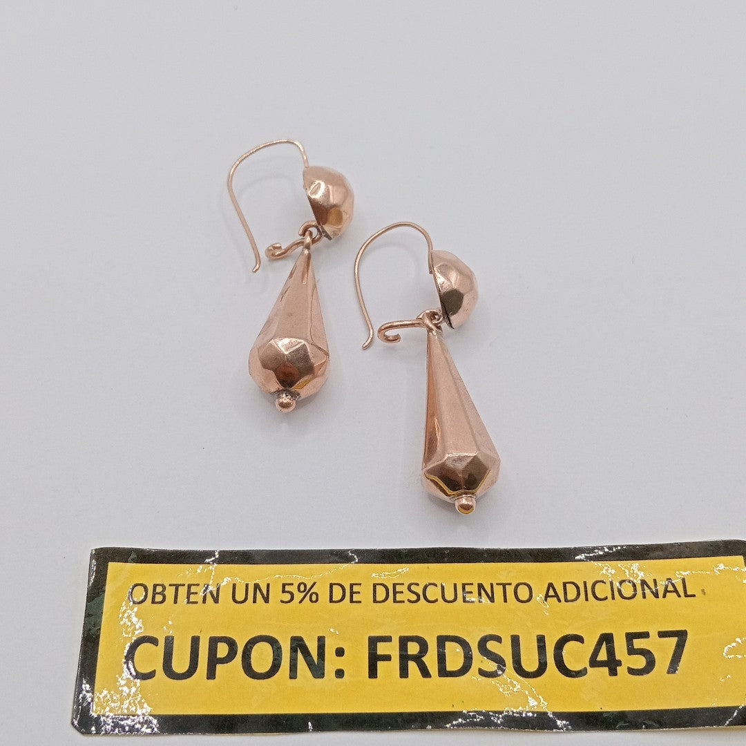 ARETES PAR ORO 8 K 4,60 GRMS (SEMINUEVO)