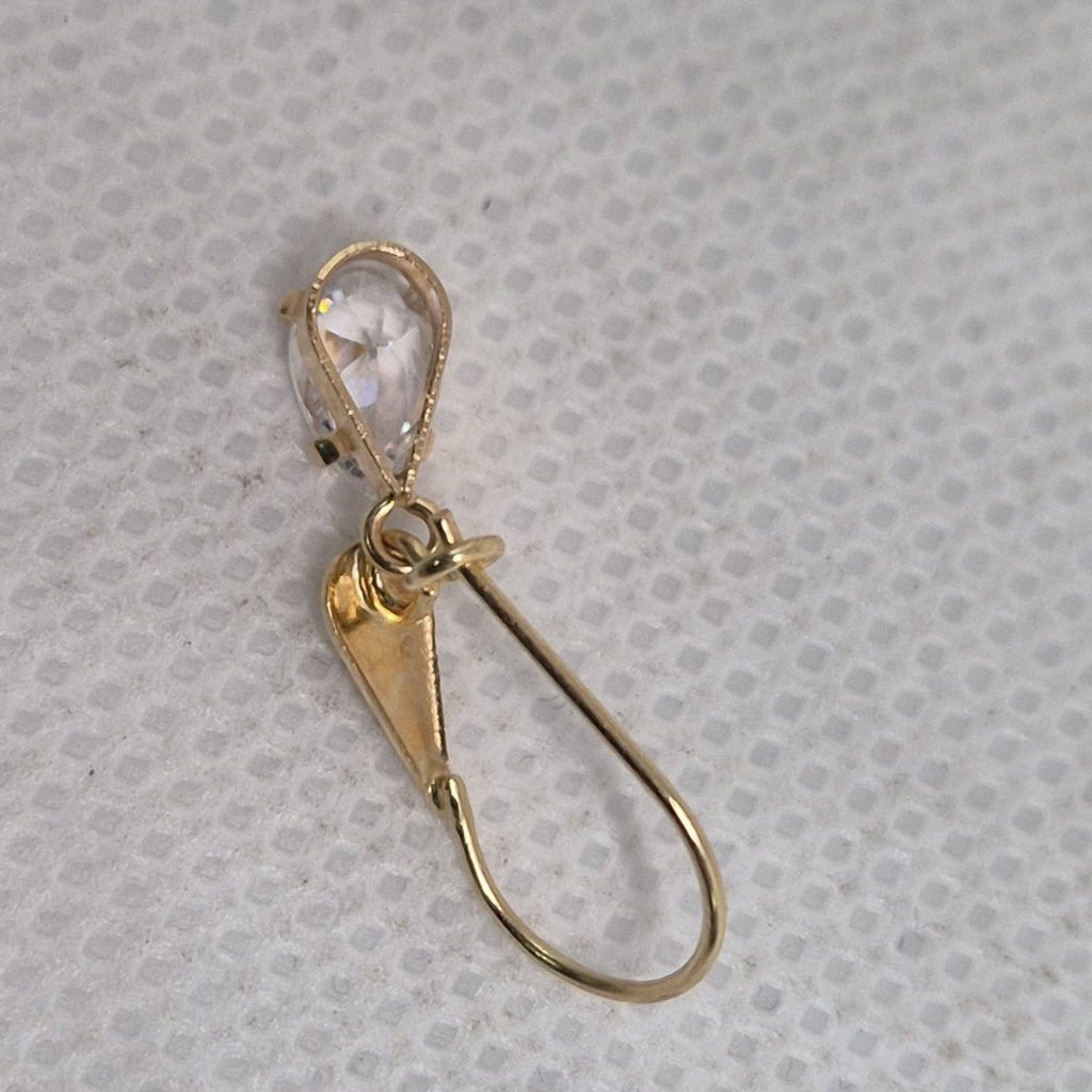 ARETES PAR ORO 10 K 0.8 GRMS (SEMINUEVO)