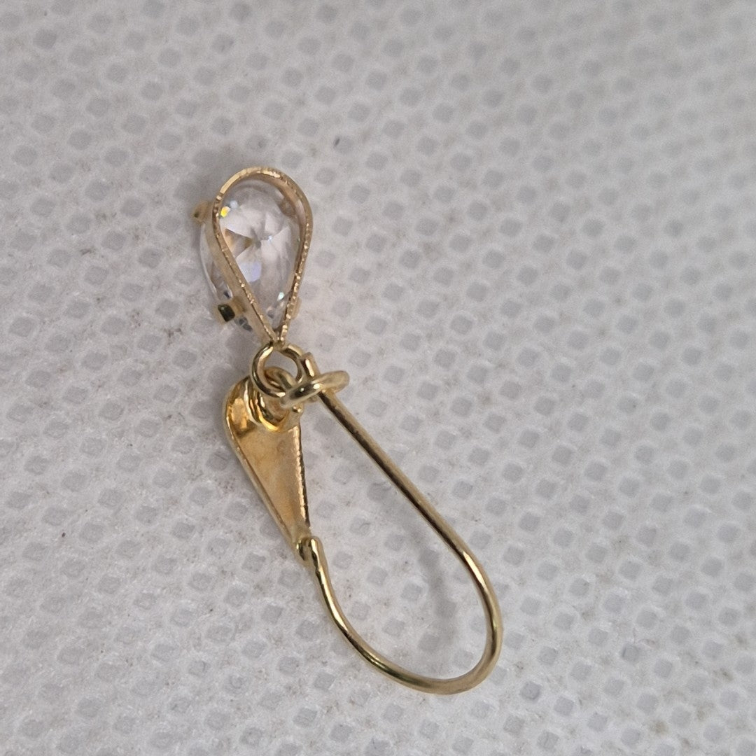 ARETES PAR ORO 10 K 0.8 GRMS (SEMINUEVO)