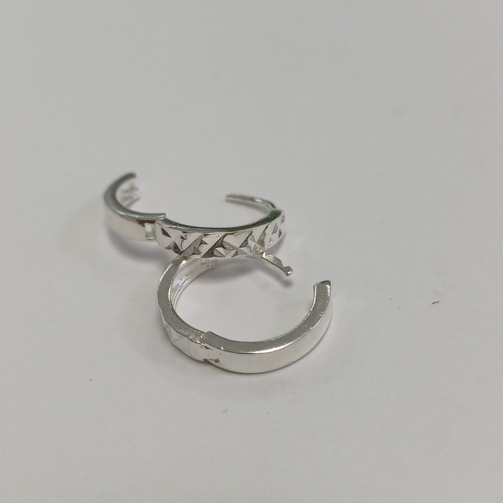 ARRACADAS LABRADAS PLATA .925 3.2 GR (NUEVO)