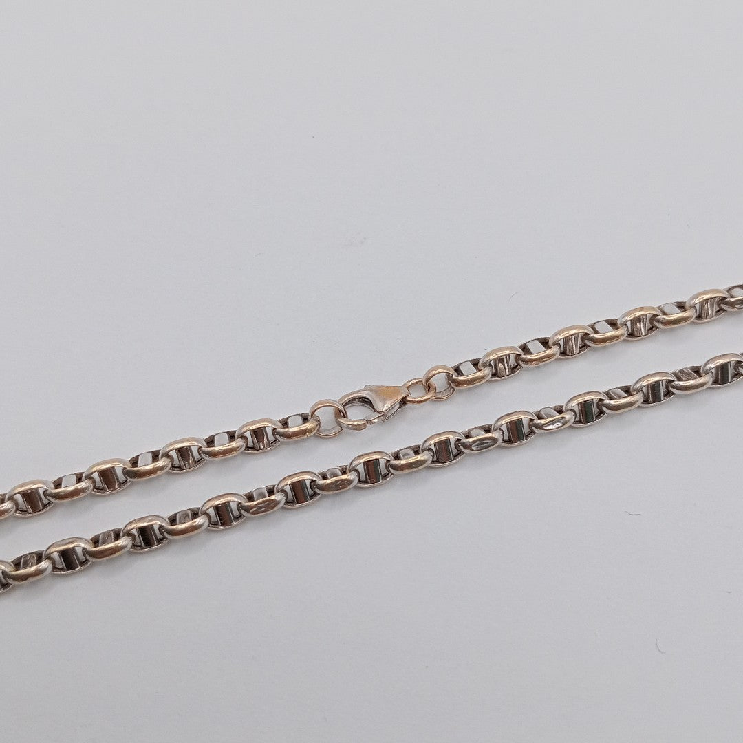 CADENA ORO BLANCO 14 K 8,90 GRMS (SEMINUEVO)