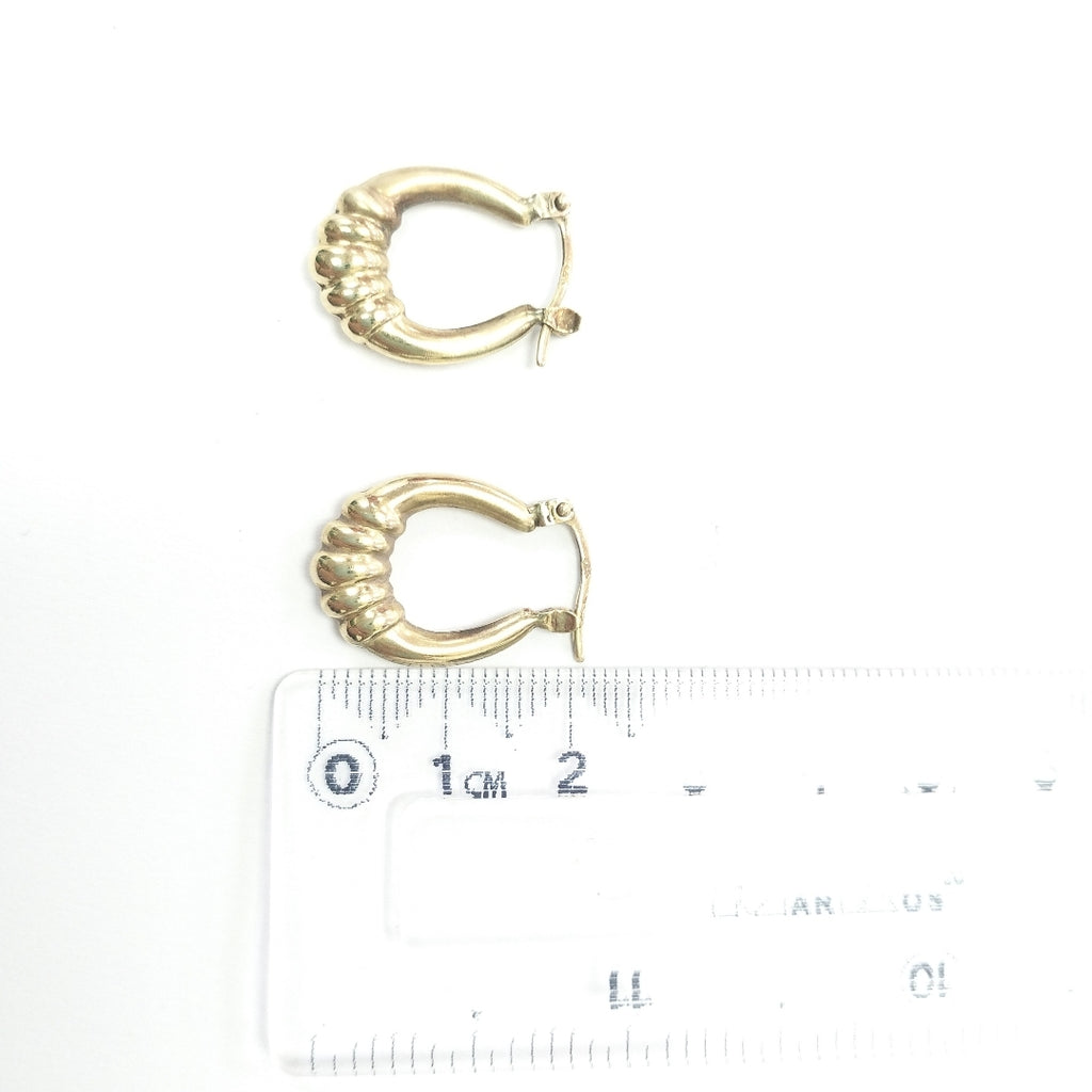 ARETES PAR ORO 14 K 1.7 GRMS (SEMINUEVO)