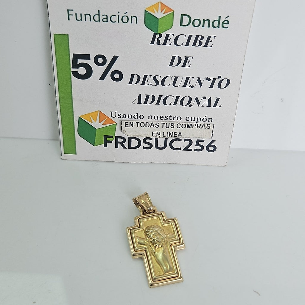CRUZ ORO 14 K 4,10 GRMS (SEMINUEVO)