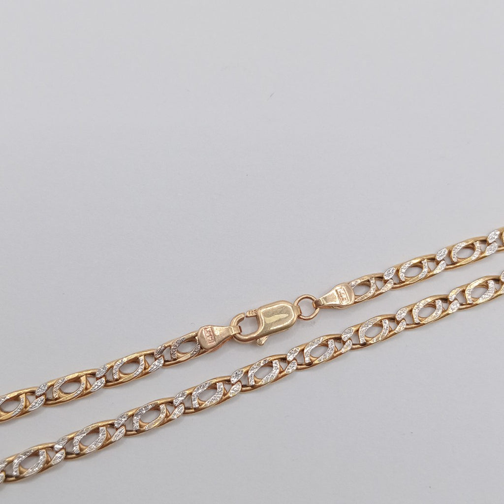 CADENA ORO,RODIADO 14 K 5,80 GRMS (SEMINUEVO)
