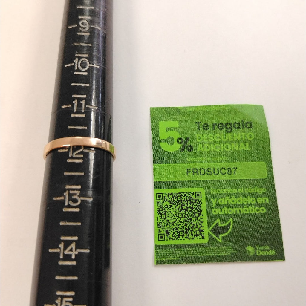 ARGOLLA ORO 10 K 2,10 GRMS (SEMINUEVO)