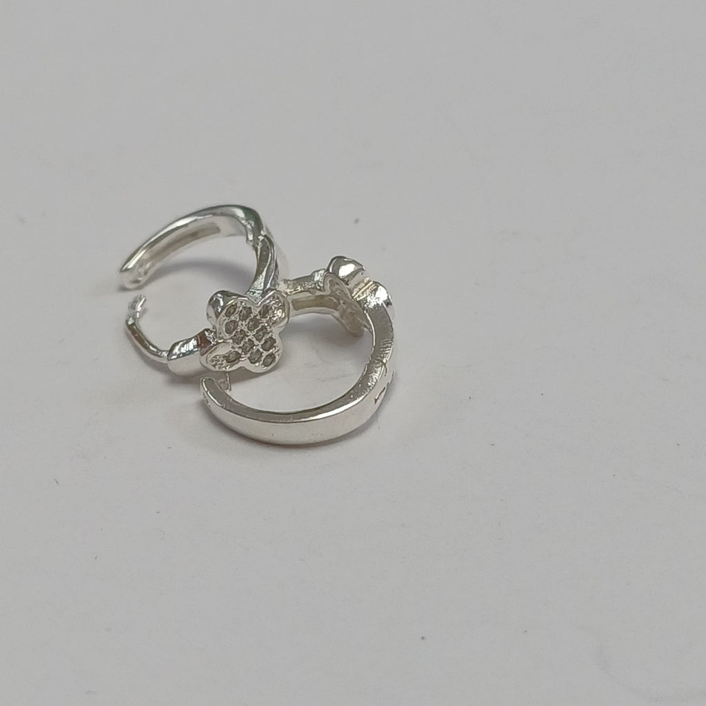 ARRACADAS C/CIRCONIAS PLATA .925 1.9 GR (NUEVO)