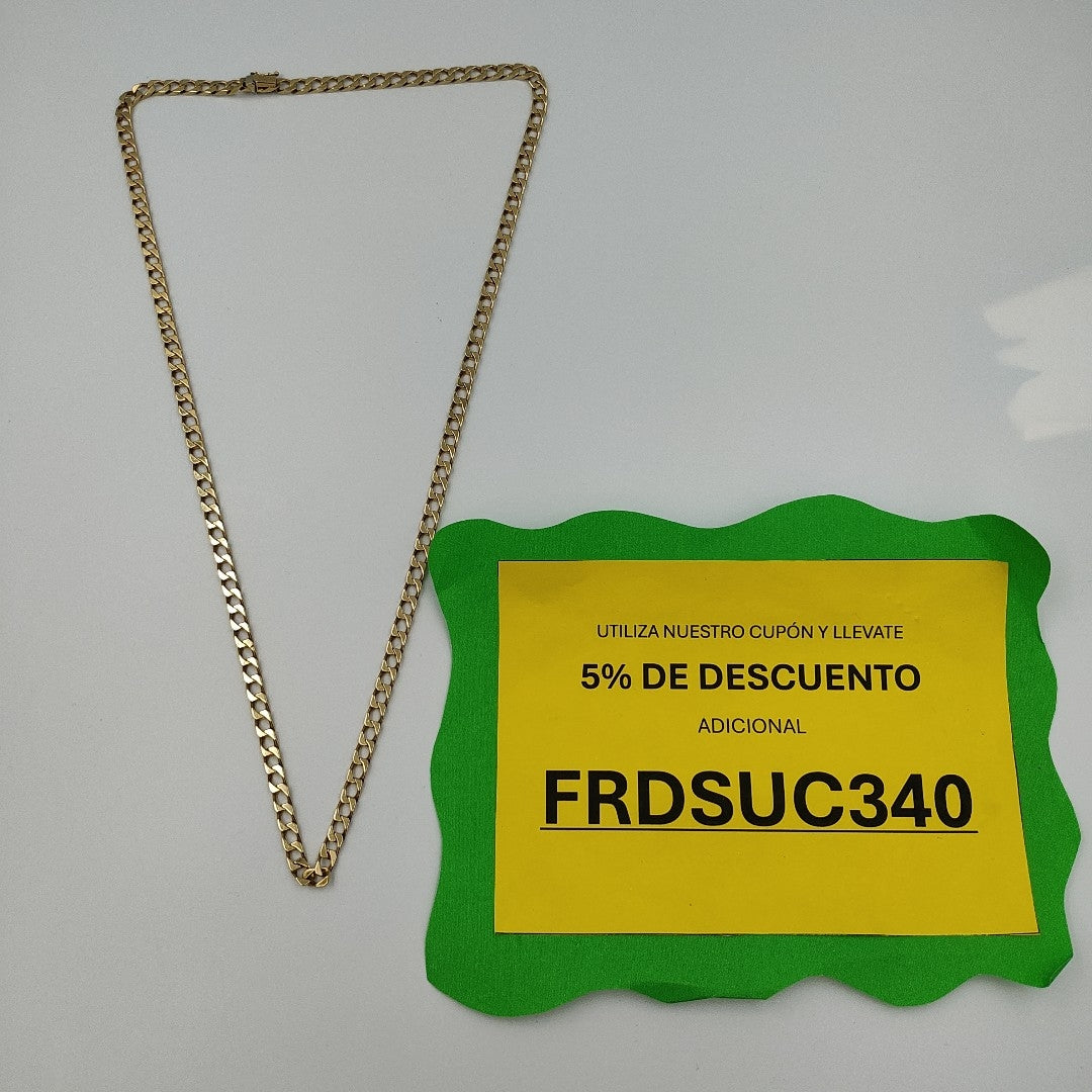 CADENA ORO 18 K 55.1 GRMS (SEMINUEVO)