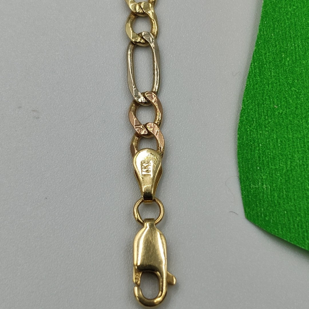 ESCLAVA ORO,ORO COMBINADO 14 K 5,00 GRMS (SEMINUEVO)