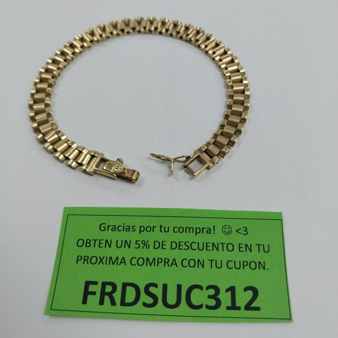 PULSERA ORO 14 K 17.1 GRMS (SEMINUEVO)