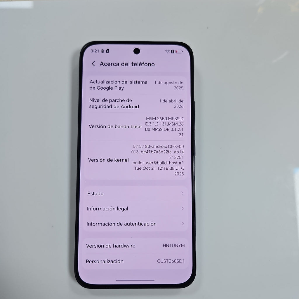 CELULAR HONOR 400 DNY-NX9 (2025) 512 GB 12 GB RAM (SEMINUEVO)