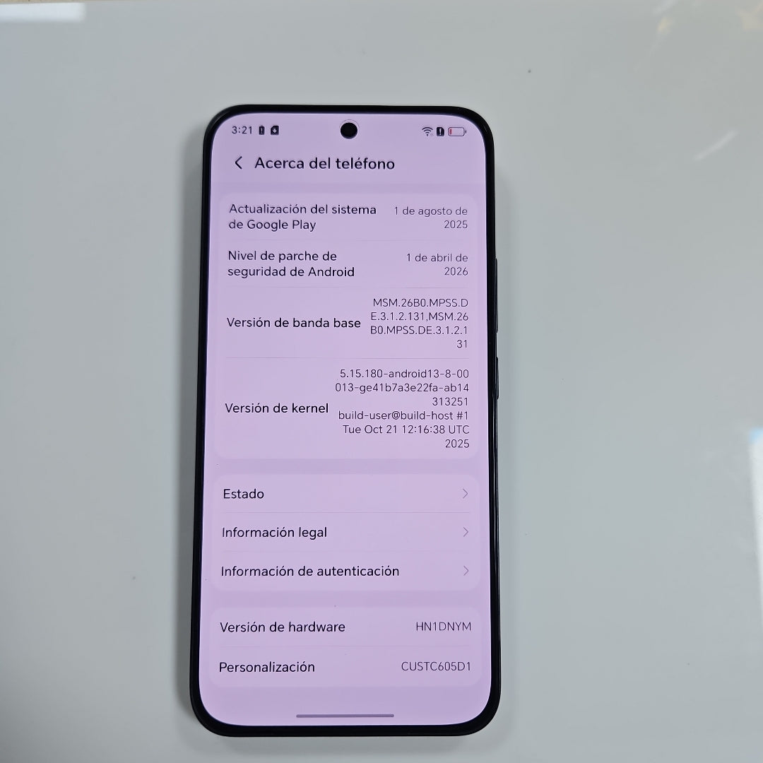 CELULAR HONOR 400 DNY-NX9 (2025) 512 GB 12 GB RAM (SEMINUEVO)